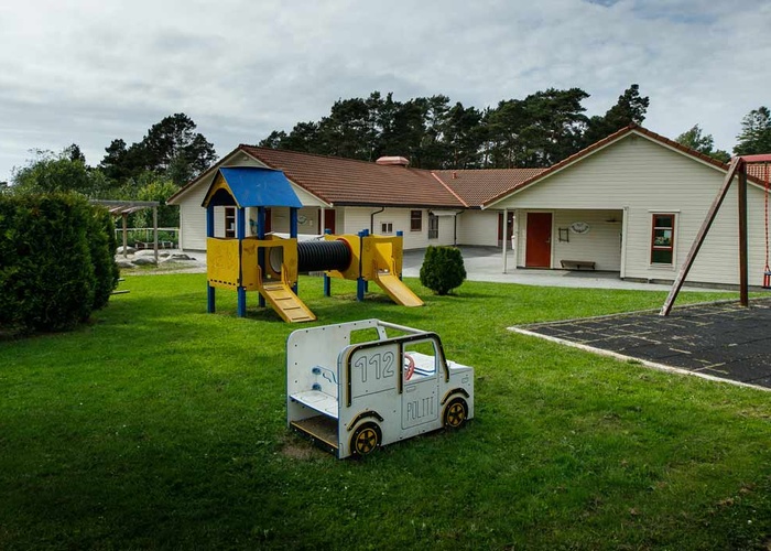 Leikeplass ved Espira Moster barnehage