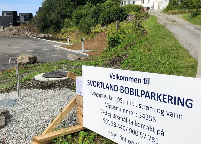 Svortland bubilparkering