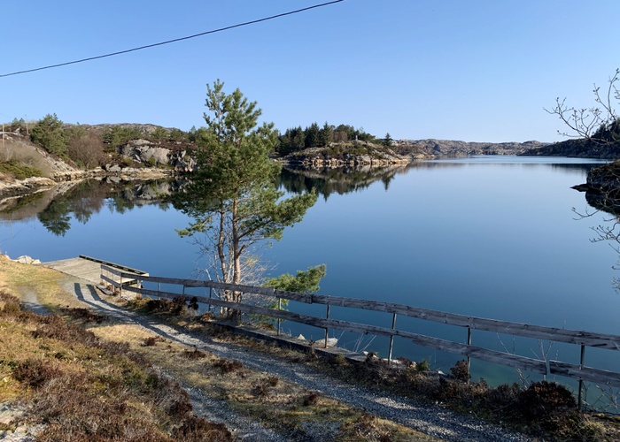 Fiskeplass ved «Litlabruno» på Goddo