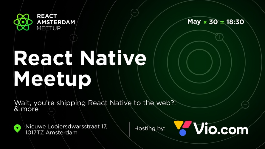 <p>React Native Meetup</p>

