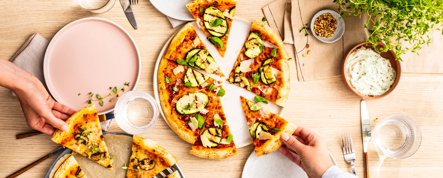 Pizza sharing