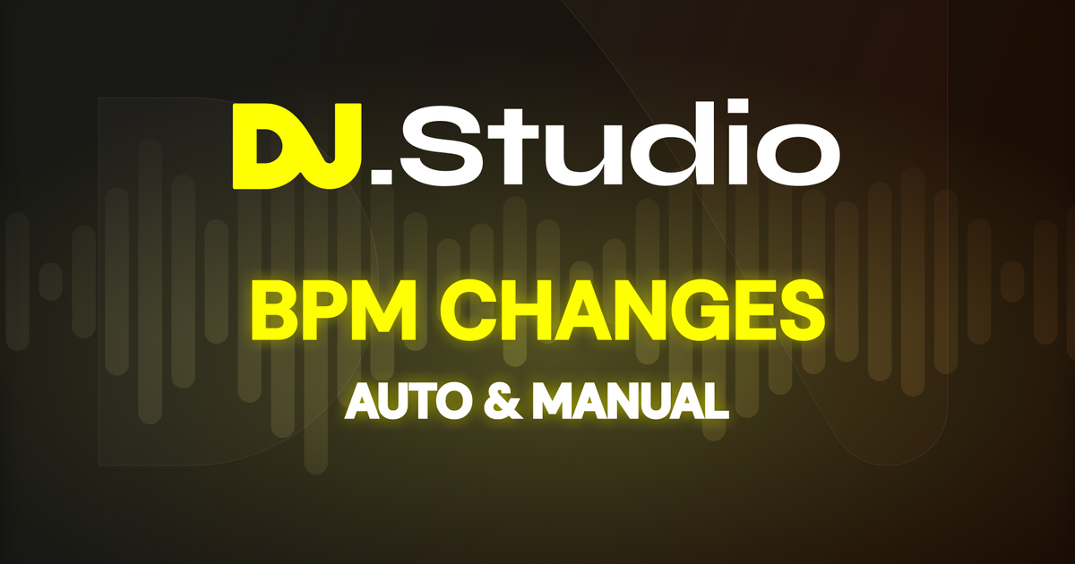 How to influence BPM and fix BPM issues | DJ.Studio