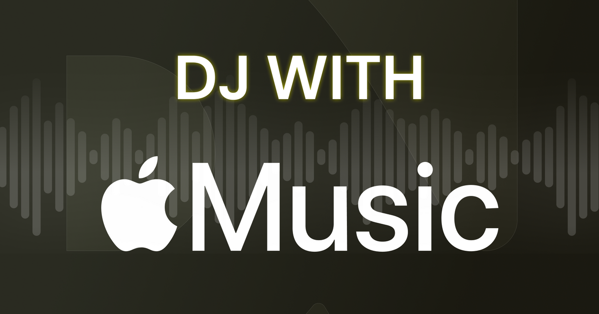 DJ With Apple Music Find Out How! DJ.Studio