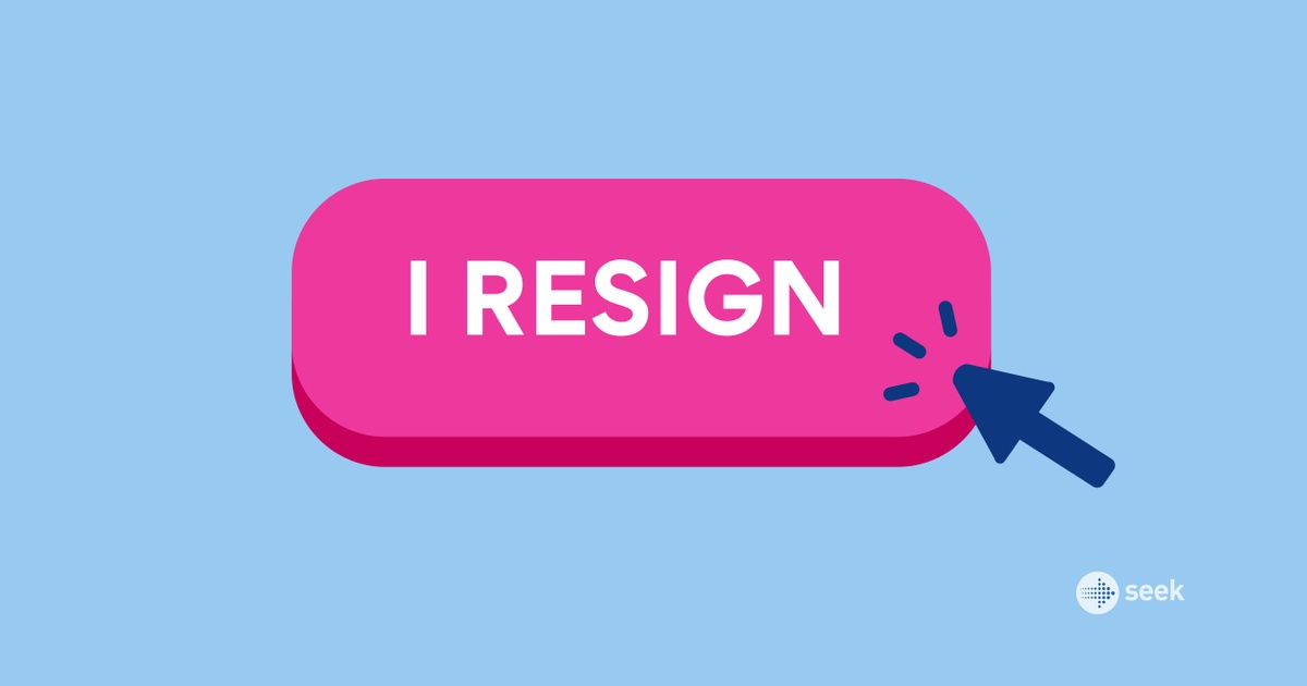 What is a resignation letter email? SEEK New Zealand