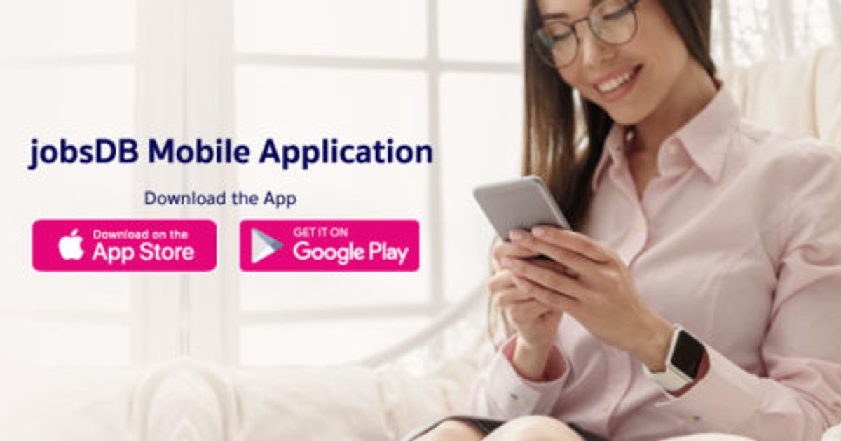หางานง่ายผ่าน jobsDB Mobile App พร้อมระบบ AI ใหม่ช่วยให้คุณได้งานที่ตรง ...