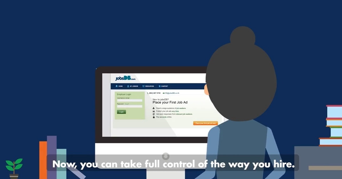 Full control of you hire with jobsDB Recruitment Centre - JobsDB Thailand