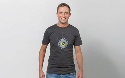 Product afbeelding: T-Shirt Chip antraciet