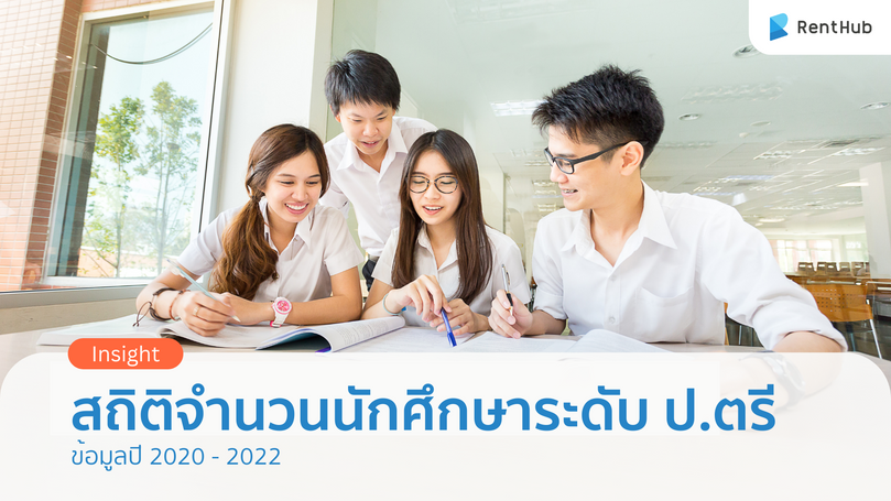 สำรวจข้อมูลสถิติจำนวนนักศึกษาระดับปริญญาตรีจากมหาวิทยาลัยในไทย ข้อมูลปี 2020-2022
