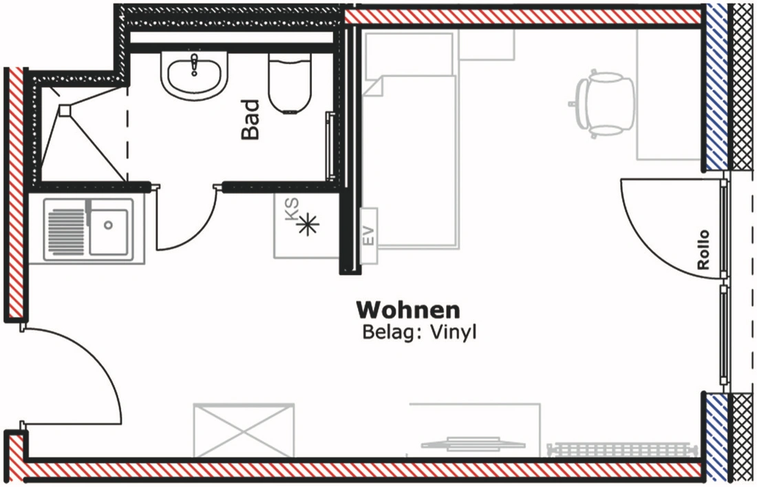 Floorplan Apartment Smart from 15.11.2024