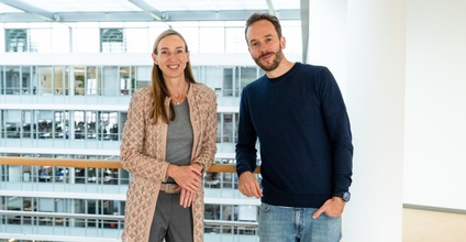 Henkel-Aufsichtsratschefin Simone Bagel-Trah und Philipp Westermeyer