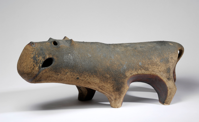 Photograph: Figure of a Hippo by Rosemary Wren (SP67)