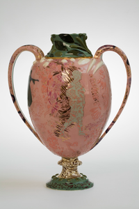 Photograph: Floating, (earthenware vase by) Charlotte Hodes, 2006