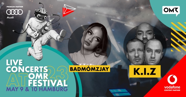 Badmómzjay und K.I.Z OMR Festival 2023