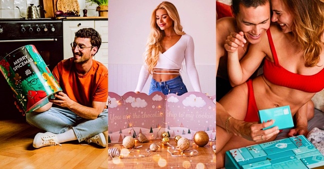 Drei der vielleicht erfolgreichsten Adventskalender Deutschlands in einem Bild: (von links) Just Spices, Naturally Pam/Pamela Reif und Amorelie