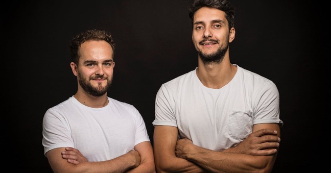 Constantin Buer und Vincent Kittmann sind die Geschäftsführer von Podstars. Foto: Podstars