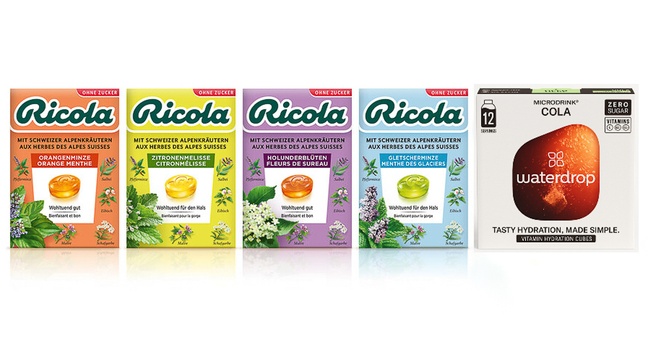 Ricola und Waterdrop machen künftig gemeinsame Sache