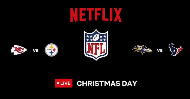 Testballon für Live-Sport-Content: Netflix hat sich erstmals NFL-Rechte gekauft. (Foto: Netflix)
