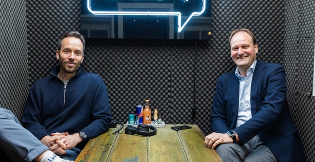 Philipp Westermeyer und Markus Miele trafen sich zur Podcast-Aufnahme
