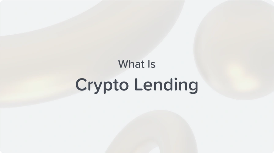 what is crypto lending