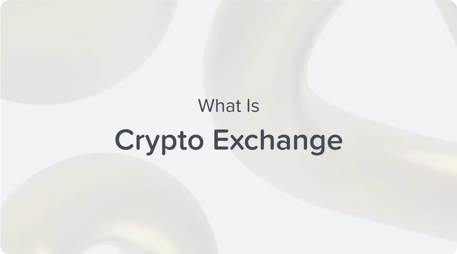 what is crypto exchange