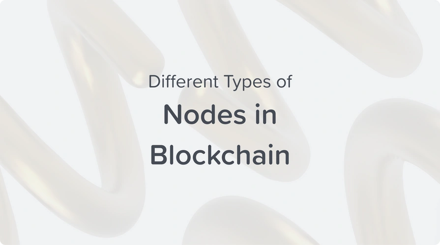 different types of nodes in blockchain