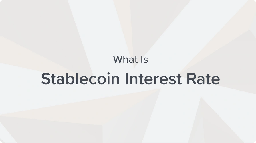 what is stablecoin interest rate