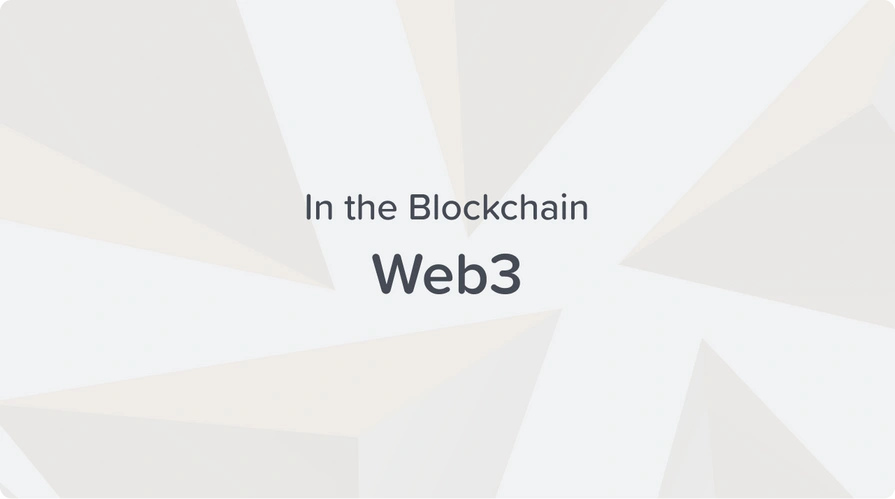 web3 in the blockchain