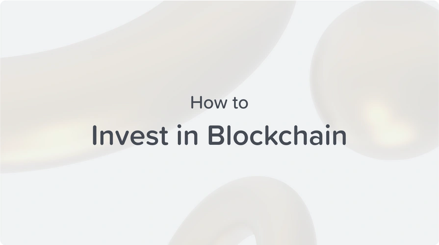 how to invest in blockchain