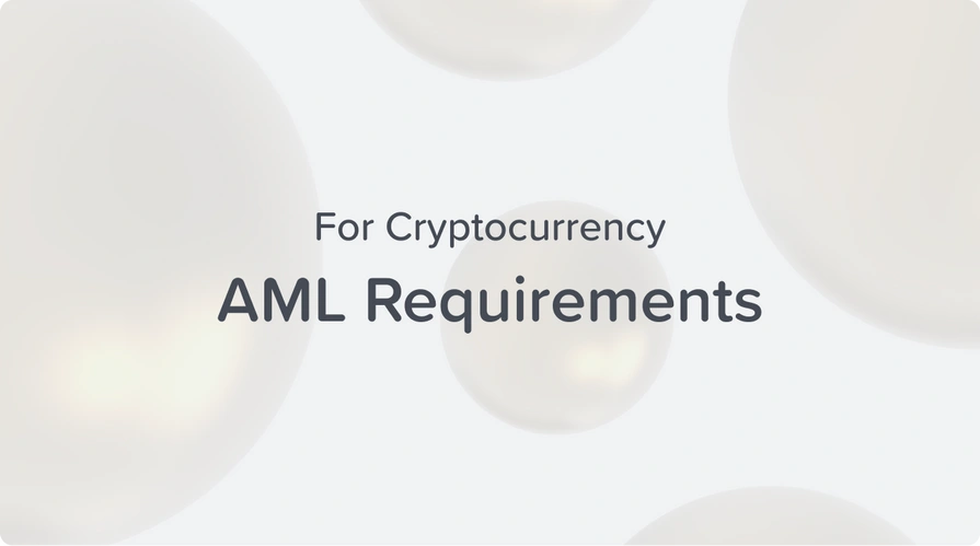 AML requirements for cryptocurrency
