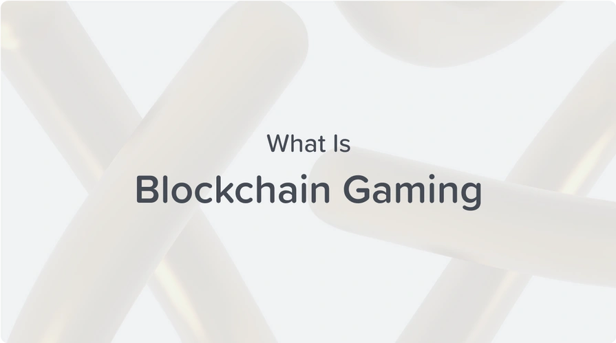what is blockchain gaming