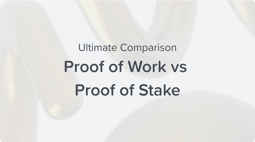 ultimate comparison proof of work vs proof of stake