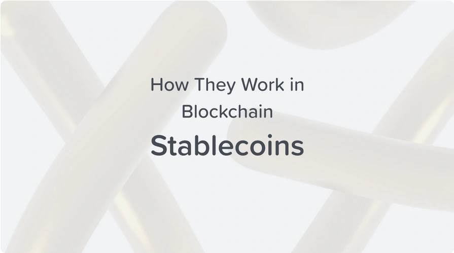 how stablecoins work in blockchain
