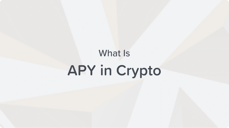 what is APY in crypto