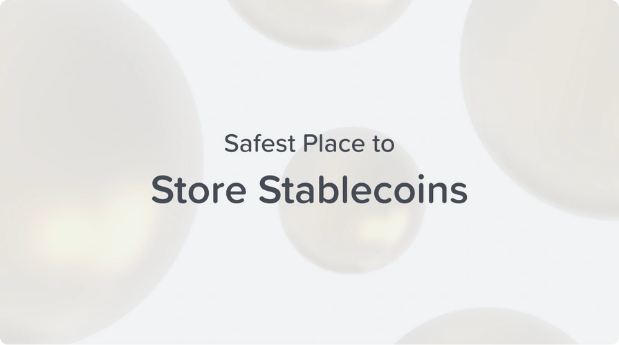 safest place to store stablecoins