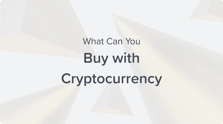 what can you buy with cryptocurrency
