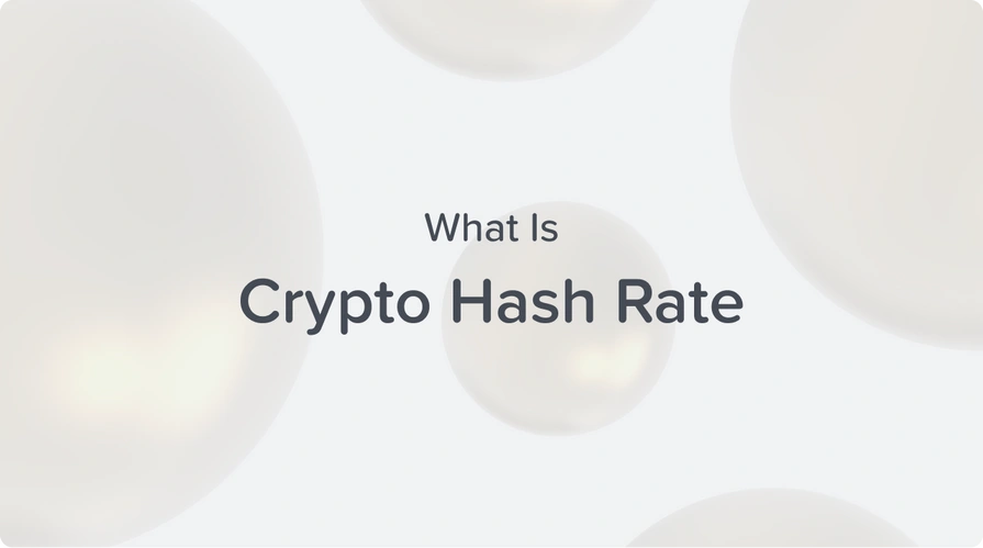 what is crypto hash rate