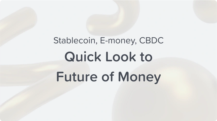 future of money stablecoin, e-money, cbdc