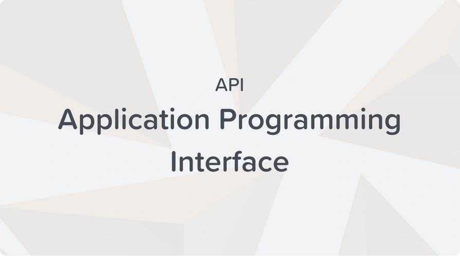application programming interface API