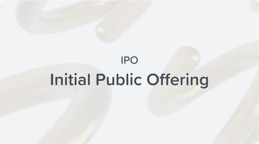 initial public offering IPO