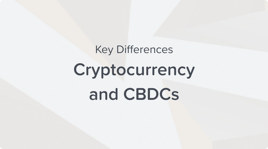 cryptocurrency and cbdcs