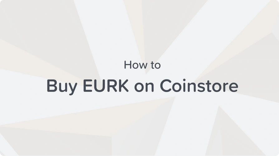 how to buy EURK on Coinstore