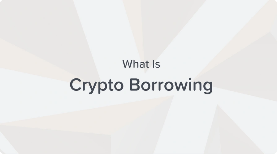 what is crypto borrowing