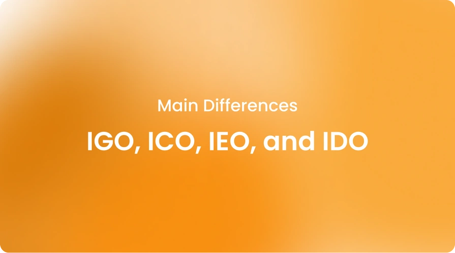 IGO, ICO, IEO, and IDO