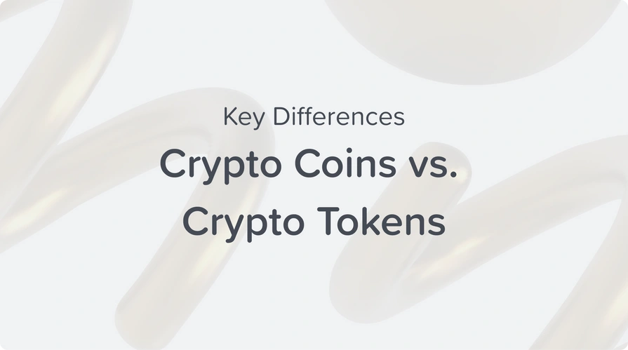 crypto coins vs crypto tokens key differences