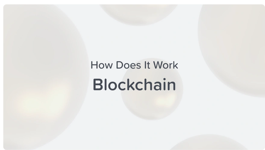 how does blockchain work