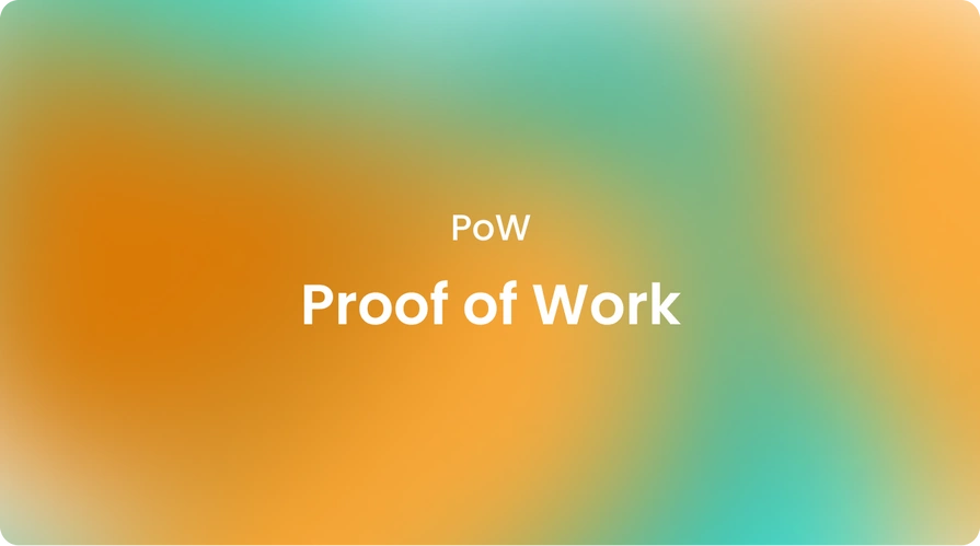 Proof of Work PoW
