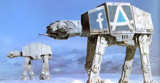 Facebooks Adserver-Wunderwaffe ist auf dem Vormarsch. (Montage: Online Marketing Rockstars)