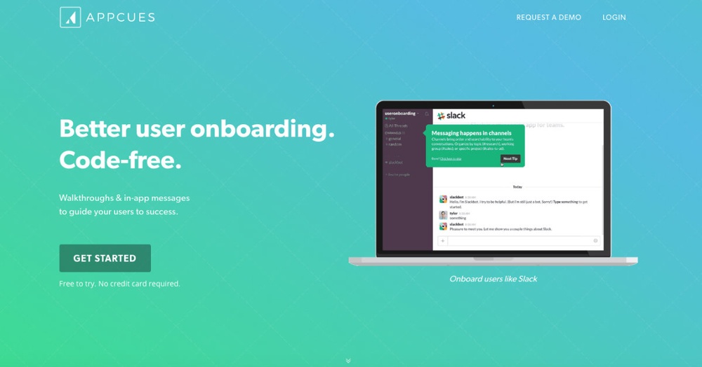 Appcues: For Improving Customer Onboarding