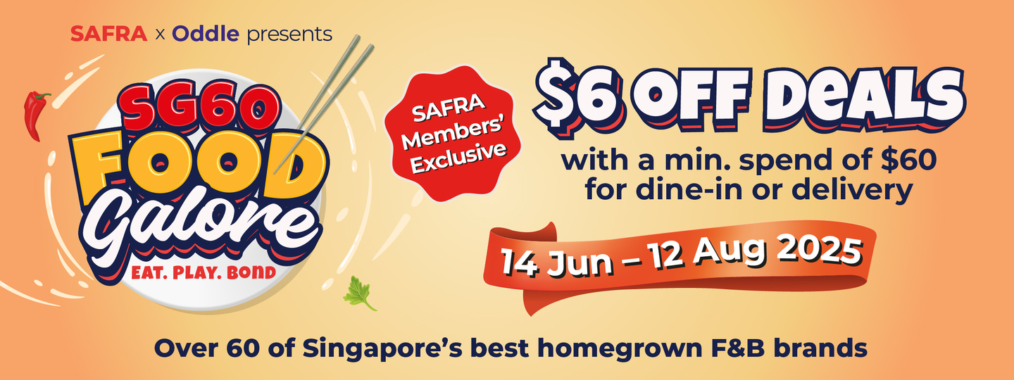 SAFRA SG60 Campaign