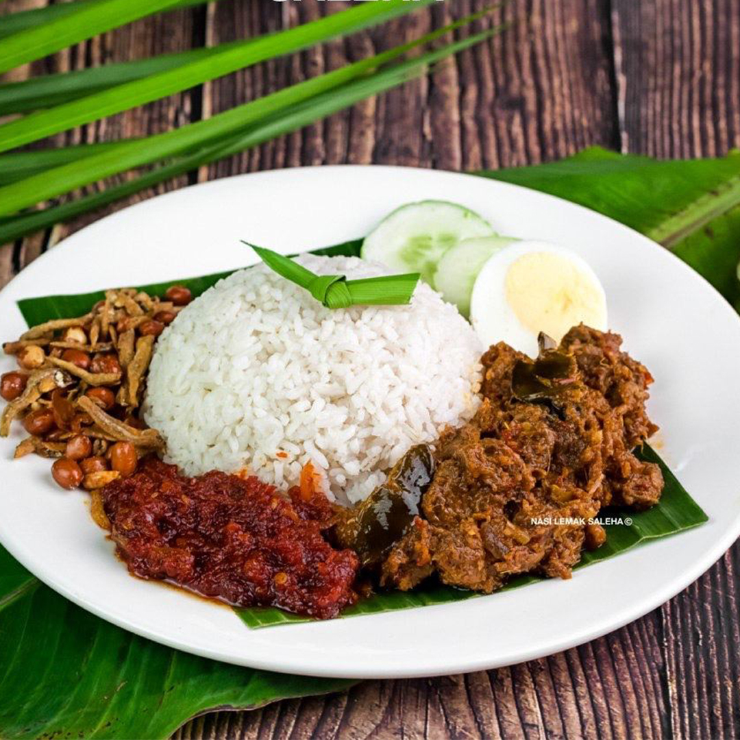 Nasi lemak saleha